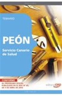 Books Frontpage Peón Servicio Canario de Salud. Temario