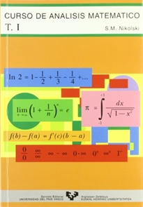 Books Frontpage Curso de análisis matemático. Tomo I
