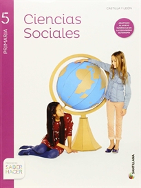 Books Frontpage Ciencias Sociales + Atlas Castilla Y Leon 5 Primaria Santillana