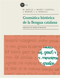 Books Frontpage Gramàtica històrica de la llengua catalana