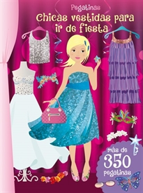 Books Frontpage Pegatinas - Chicas vestidas para ir de fiesta