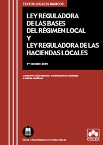 Books Frontpage Ley de Bases de Régimen Local y Ley Reguladora de Haciendas Locales