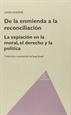 Front pageDe la enmienda a la reconcialición. La expiación en la moral, el dercho y la política