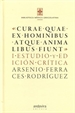 Front pageCurae quae ex hominibus animalibus fiunt