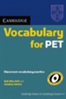 Front pageCambridge Vocabulary for PET Edition without answers