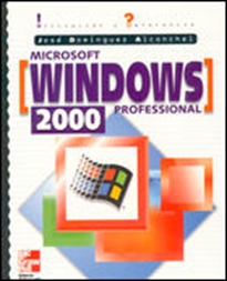 Books Frontpage Microsoft Windows 2000 professional. Iniciación y referencia