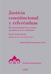 Books Frontpage Justicia constitucional y referéndum