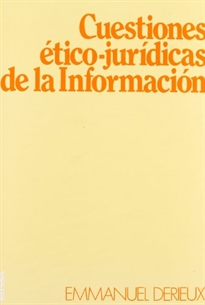 Books Frontpage Cuestiones ético-jurídicas de la información