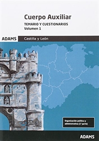 Books Frontpage Temario 1 Auxiliares Administrativos de Castilla y Léon