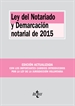 Front pageLey del Notariado y Demarcación notarial de 2015