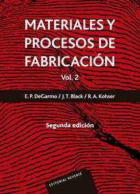 Books Frontpage Materiales y procesos de fabricación. Vol. 2 .