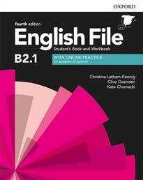 Books Frontpage English File 4th Edition B2.1. Student's Book and Workbook with Key Pack
