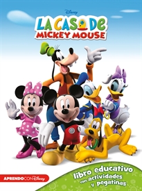 Books Frontpage La casa de Mickey Mouse (Libro educativo Disney con actividades y pegatinas)