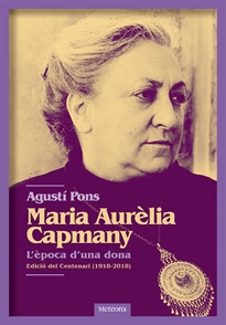 Books Frontpage Maria Aurèlia Capmany. L'època d'una dona