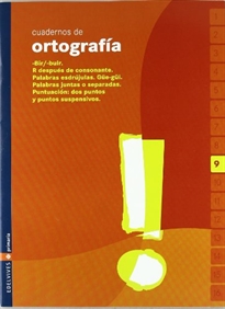 Books Frontpage Cuaderno de ortografía 9 Primaria