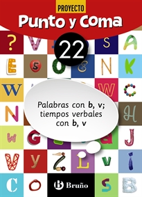 Books Frontpage Punto y Coma Lengua 22 Palabras con b, v;  tiempos verbales con b, v