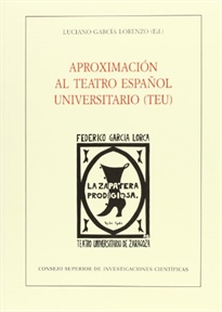 Books Frontpage Aproximación al teatro español universitario (TEU)