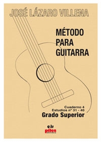 Books Frontpage Método para guitarra Cuaderno 4 Estudios nº31-40