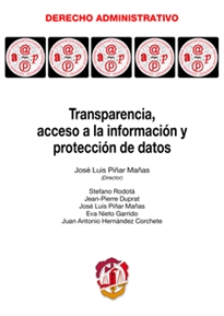 Books Frontpage Transparencia, acceso a la información y protección de datos