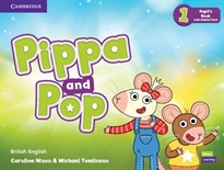 Books Frontpage Pippa and Pop Level 1 Pupil's Book with Digital Pack British English