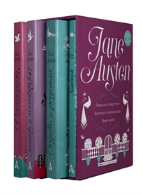 Books Frontpage Estuche - Jane Austen: mejores títulos + notebook