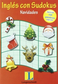 Books Frontpage Inglés con Sudokus:  Navidad
