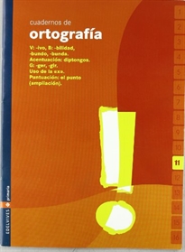 Books Frontpage Cuaderno de ortografia 11 Primaria