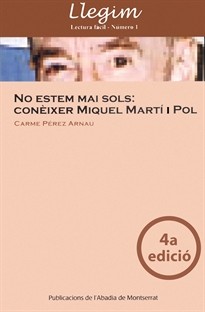 Books Frontpage No estem mai sols: conèixer Miquel Martí i Pol