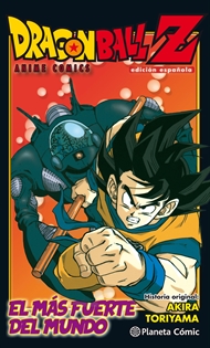 Books Frontpage Dragon Ball Z Anime Comic El hombre más fuerte del mundo