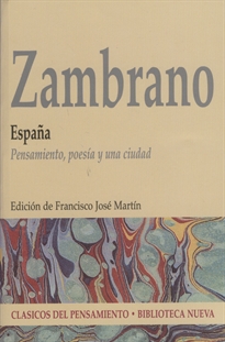 Books Frontpage España. Pensamiento, poesía y una ciudad