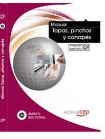 Books Frontpage Manual Tapas, Pinchos y Canapés. Formación para el empleo