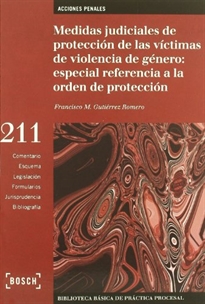 Books Frontpage Medidas judiciales de protección de las víctimas de violencia de género: especial referencia a la orden de protección