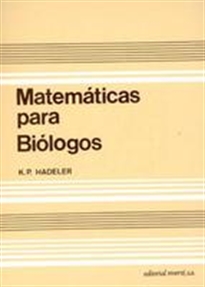 Books Frontpage Matemáticas para biólogos