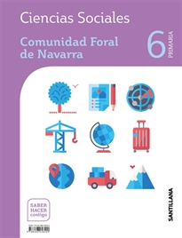 Books Frontpage Ciencias Sociales Navarra 6 Primaria  Saber Hacer Contigo