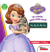 Books Frontpage Princesa Sofía. Un cuento para cada vocal: a, e, i, o, u (Leo con Disney - Nivel 1)