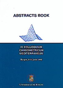 Books Frontpage Abstracts Book. IV Colloquium chimiometricum mediterraneum