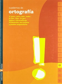 Books Frontpage Cuaderno de ortografia 13 Primaria