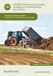 Front pageInfraestructuras para establecer la implantación de cultivos. AGAU0208 - Gestión de la producción agrícola