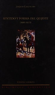 Books Frontpage Sentido y forma de  Quijote (1605-1615)
