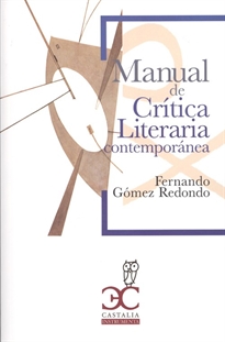 Books Frontpage Manual de Crítica Literaria contemporánea