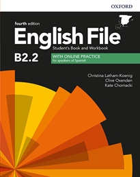 Books Frontpage English File 4th Edition B2.2. Student's Book and Workbook with Key Pack