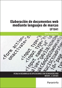 Books Frontpage Elaboración de documentos web mediante lenguajes de marca