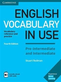 Books Frontpage English Vocabulary in Use Pre-intermediate and Intermediate Book with Answers and Enhanced eBook