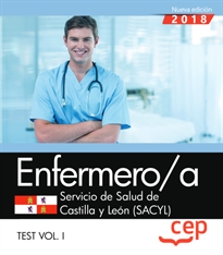 Books Frontpage Enfermero/a. Servicio de Salud de Castilla y León (SACYL). Test Vol. I