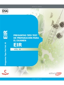 Books Frontpage Preguntas Tipo Test de Preparación para el Examen del EIR. Vol. III.