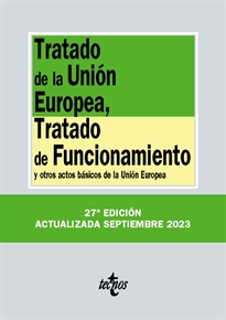 Books Frontpage Tratado de la Unión Europea, Tratado de Funcionamiento