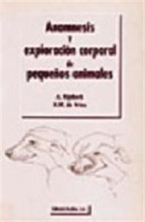 Books Frontpage Anamnesis y exploración corporal de pequeños animales