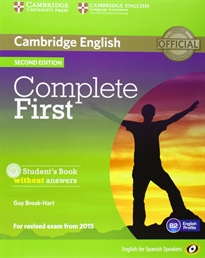 Books Frontpage Complete First for Spanish Speakers Student's Pack without Answers (Student's Book with CD-ROM, Workbook with Audio CD) 2nd Edition