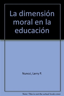 Books Frontpage La dimensión moral en la educación