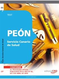 Books Frontpage Peón Servicio Canario de Salud. Test